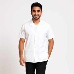 Doctor Lab Coat ( Half Sleeves ) For Man