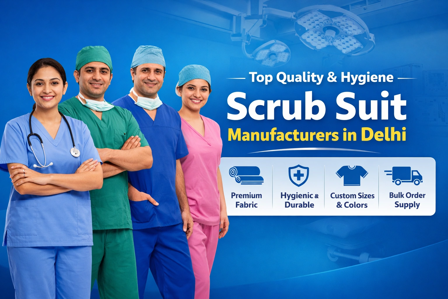 Scrub Suit Manufacturers in Delhi