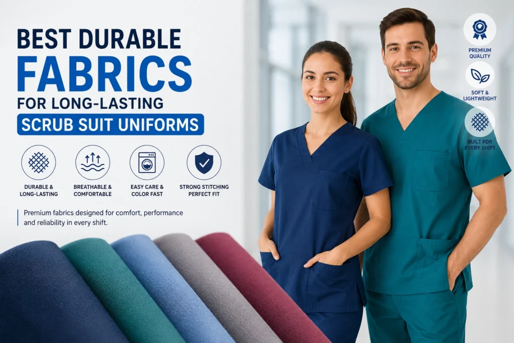 Best Durable Fabrics for Long-Lasting Scrub Suit Uniforms