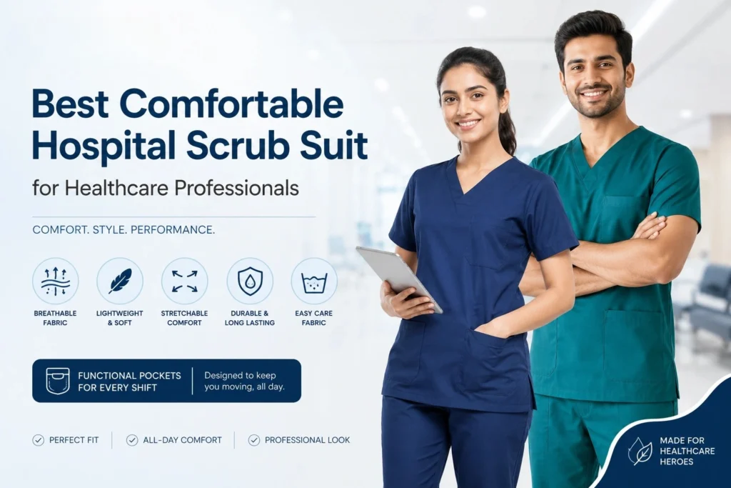 Best Comfortable Hospital Scrub Suit for Healthcare Professionals