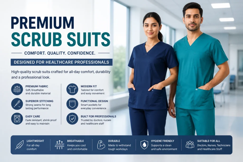 Best Scrub Suit Manufacturer and Suppliers in Saket, Delhi