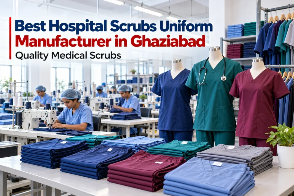 Best Hospital Scrubs Uniform Manufacturer in Ghaziabad | Quality Medical Scrubs