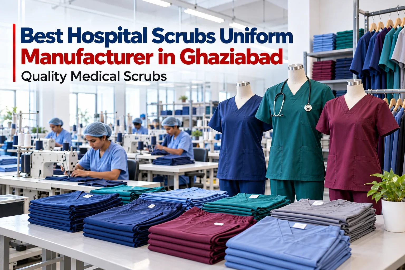 Hospital Scrubs Uniform Manufacturer in Ghaziabad